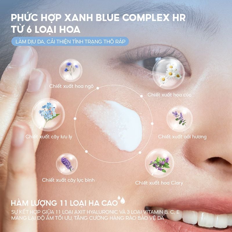 Kem Dưỡng Cấp Nước, Dưỡng Ẩm Sâu Cho Da By Merzy V-Hyaluronic Acid Moisture Cream 100ml
