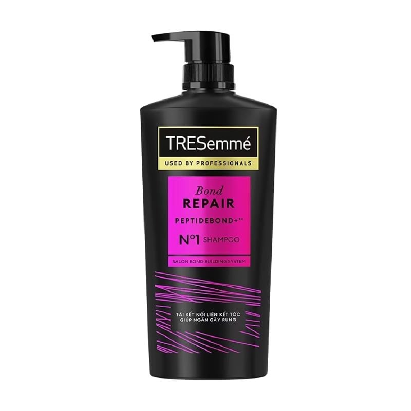 Dầu Gội Ngăn Tóc Gãy Rụng TRESemmé Salon Rebond Shampoo 640g