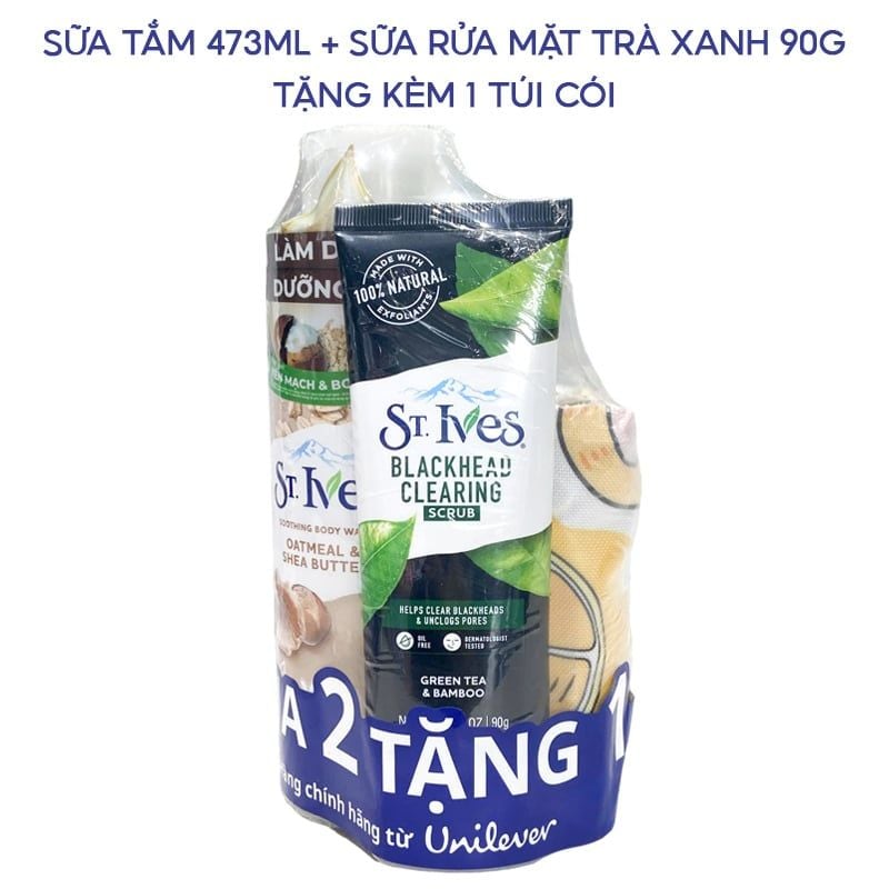 Sữa Tắm St.Ives Dưỡng Da Body Wash