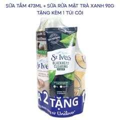 YẾN MẠCH & BƠ HẠT MỠ 473ML+ SRM TRÀ XANH 90G (TẶNG TÚI CÓI)