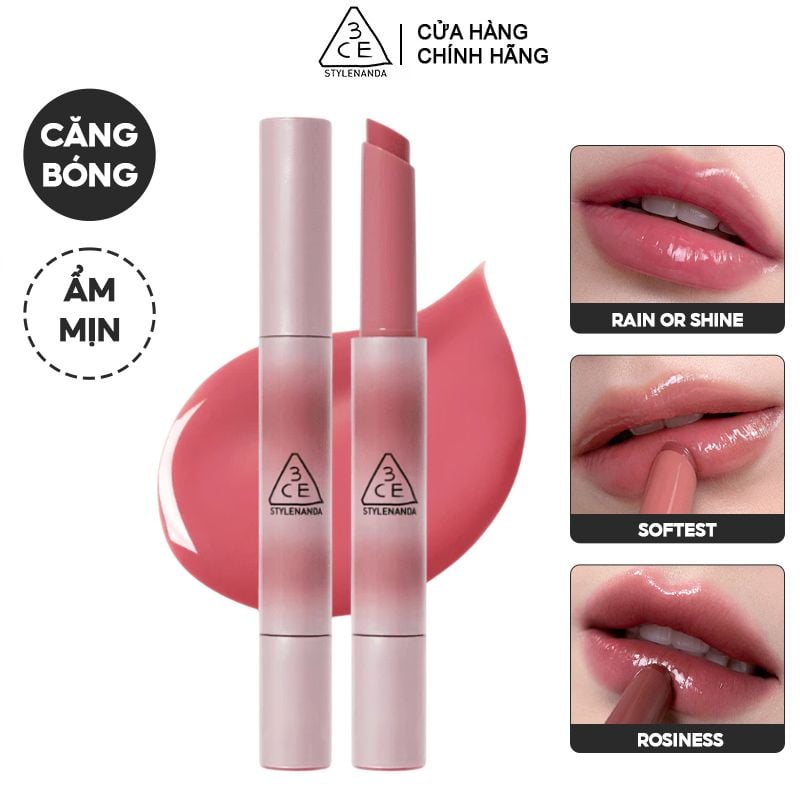 Son Dưỡng Có Màu Căng Bóng 3CE Shine Reflector 1.7g