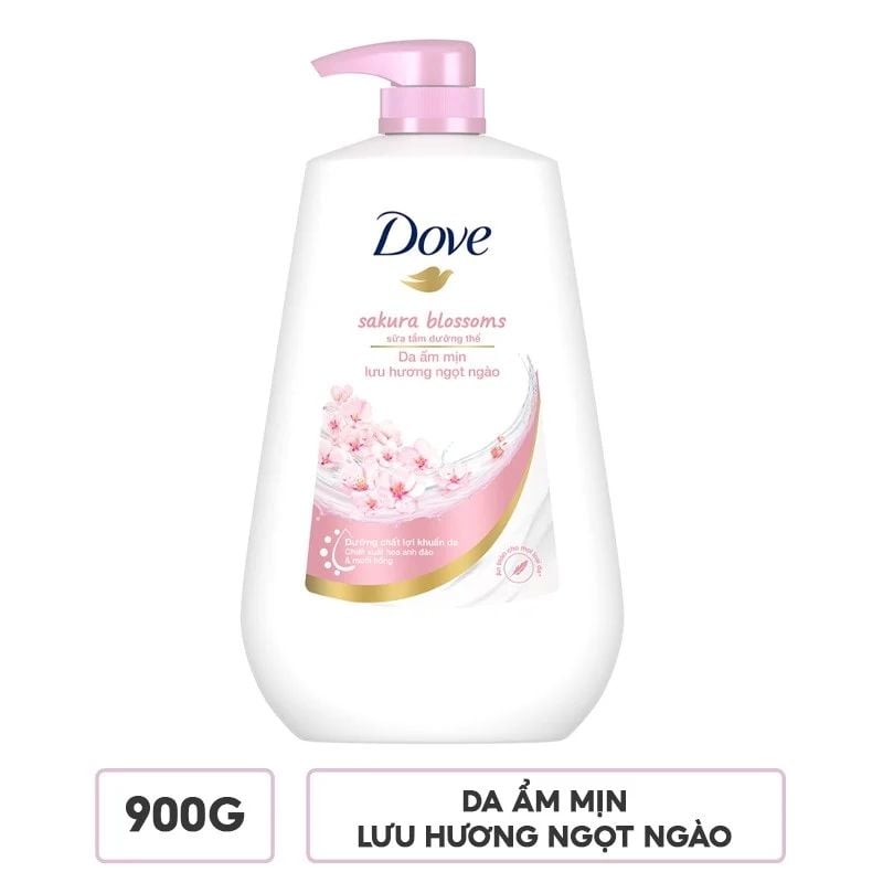 Sữa Tắm Dove Dưỡng Thể Cấp Ẩm, Giúp Da Mềm Mịn