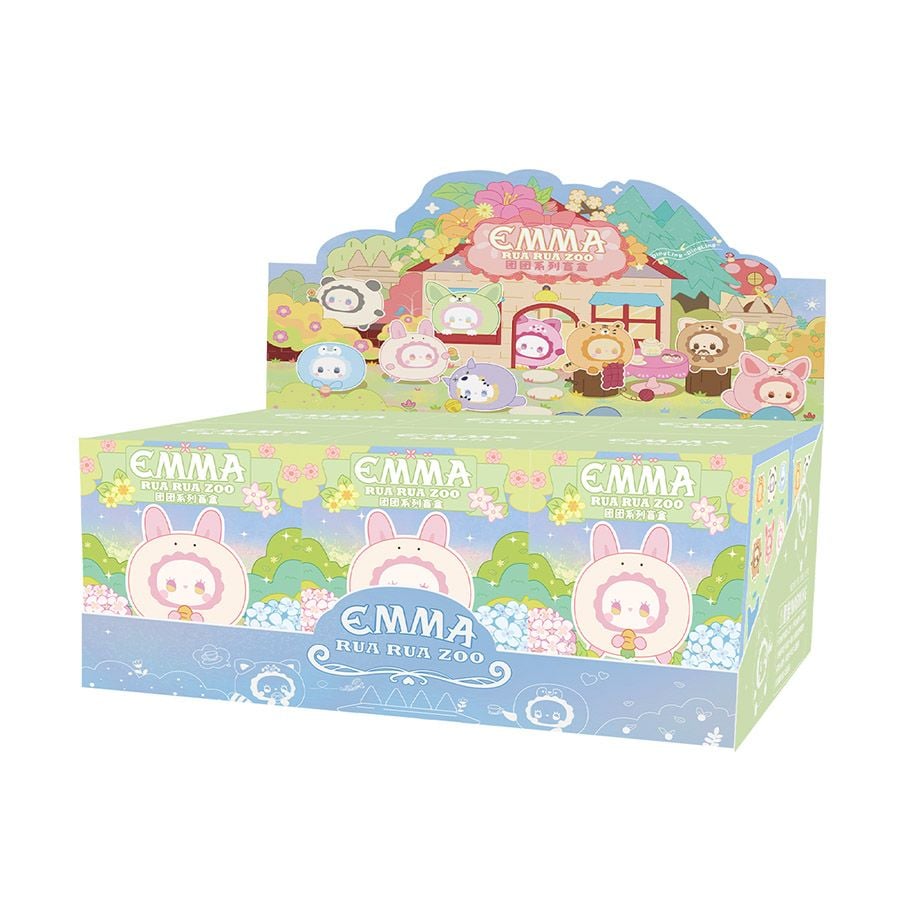 Móc Khóa Gấu Bông Lucky Emma RuaRua Zoo Tuan Tuan Blind Box - MJ-000067