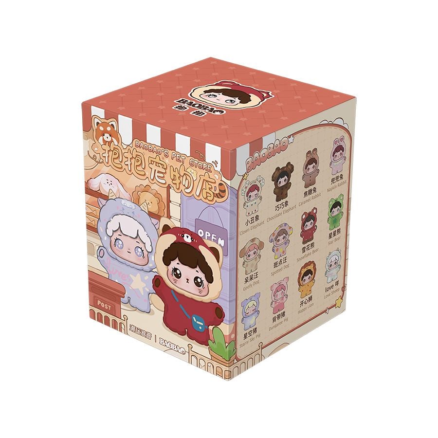 Mô Hình Đồ Chơi TOYBEBOP Baobao's Pet Store Series - BB-00221