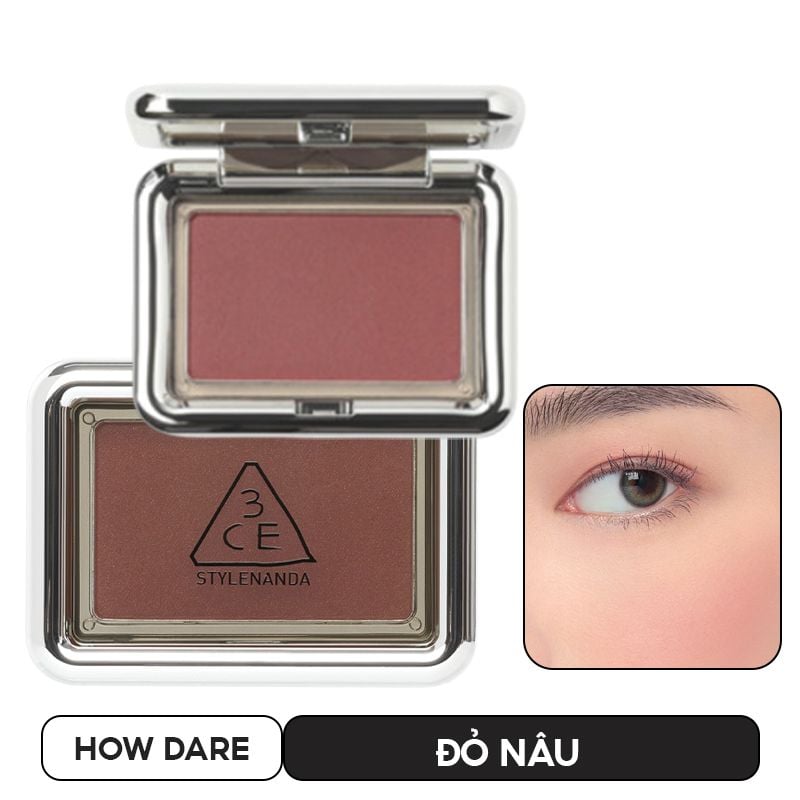 Phấn Má Hồng Bền Màu 3CE New Take Blusher 4.5g