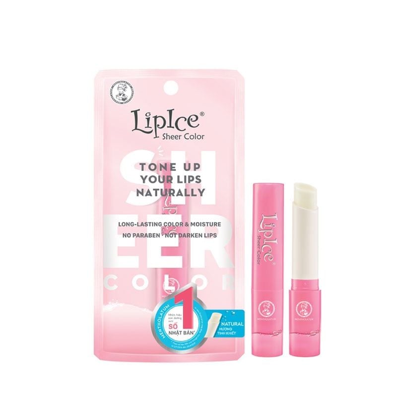 Son Dưỡng Môi Mềm Mại Tự Nhiên LipIce Sheer Color 2.4g