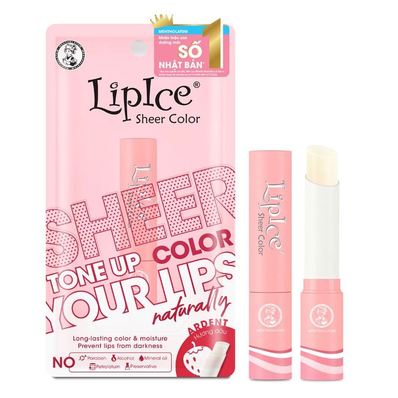 Son Dưỡng Môi Mềm Mại Tự Nhiên LipIce Sheer Color 2.4g