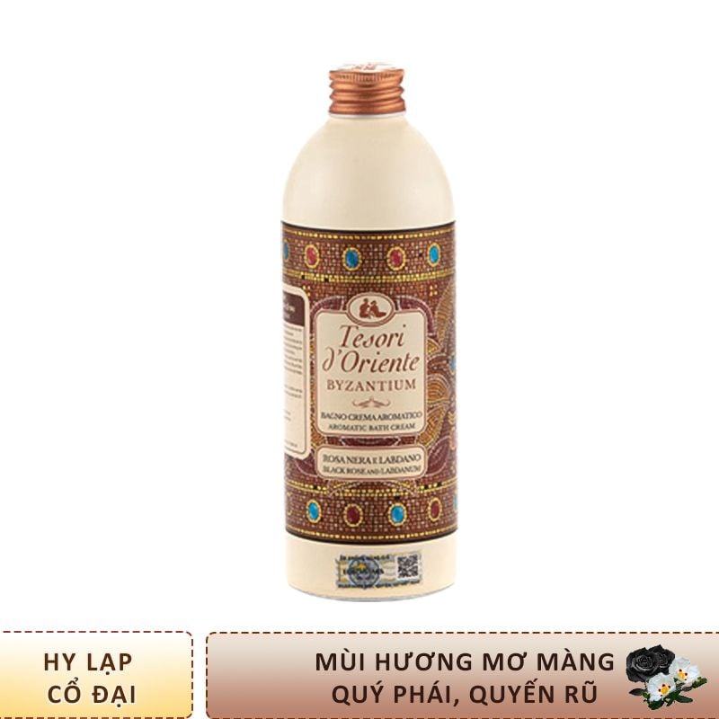 Sữa Tắm Hương Nước Hoa Ý Cao Cấp Nhiều Mùi Tesori d'Oriente Aromatic Bath Cream