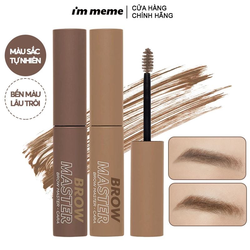 Mascara Chân Mày Tự Nhiên, Bền Màu, Lâu Trôi I'm Meme Brow Master-Cara 5g