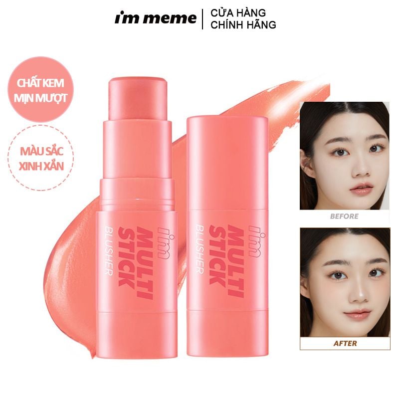 Má Hồng Dạng Thỏi Cho Đôi Má Hồng Hào, Xinh Xắn I'm Meme I'm Multi Stick Blusher 7g