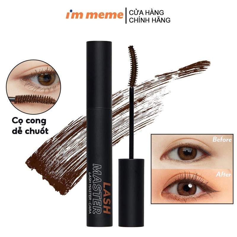 Mascara Chuốt Mi Làm Cong Và Dài Mi, Chống Trôi Hiệu Quả I'm Meme Lash Master-Cara 8g