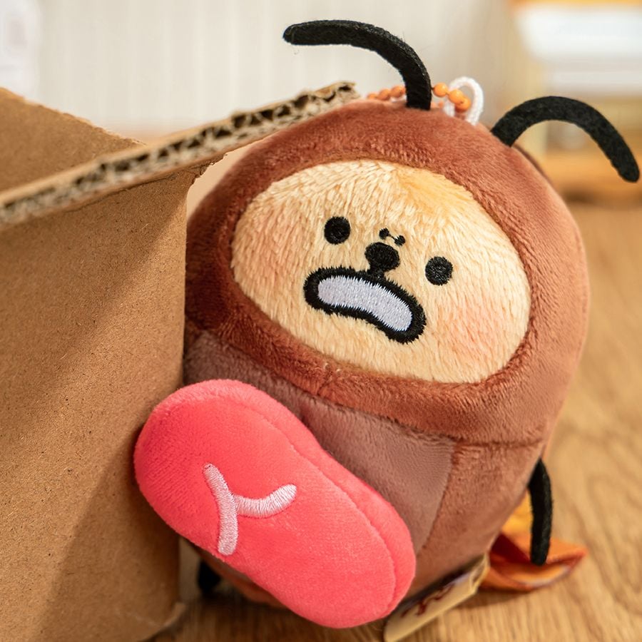 Móc Khóa Gấu Bông BearisBug Plush Keychain with Mechanism