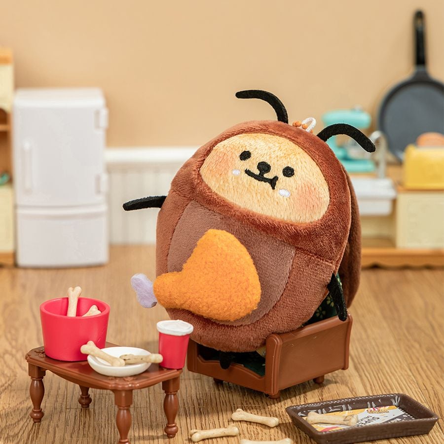 Móc Khóa Gấu Bông BearisBug Plush Keychain with Mechanism