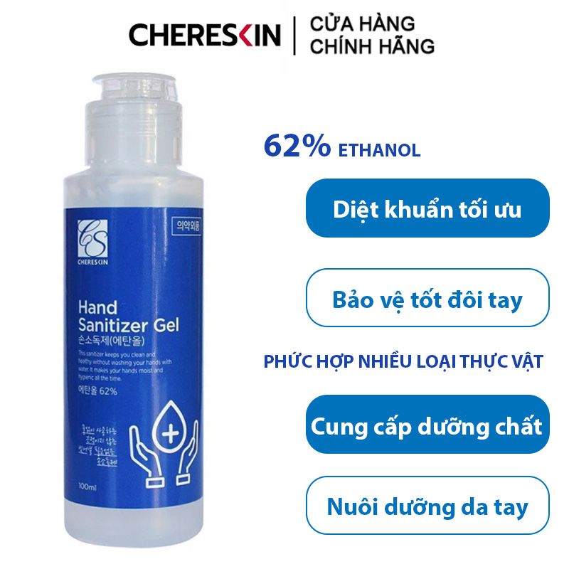 [100ml] Gel Rửa Tay Khô Giúp Kháng Khuẩn Chereskin Hand Sanitizer Gel