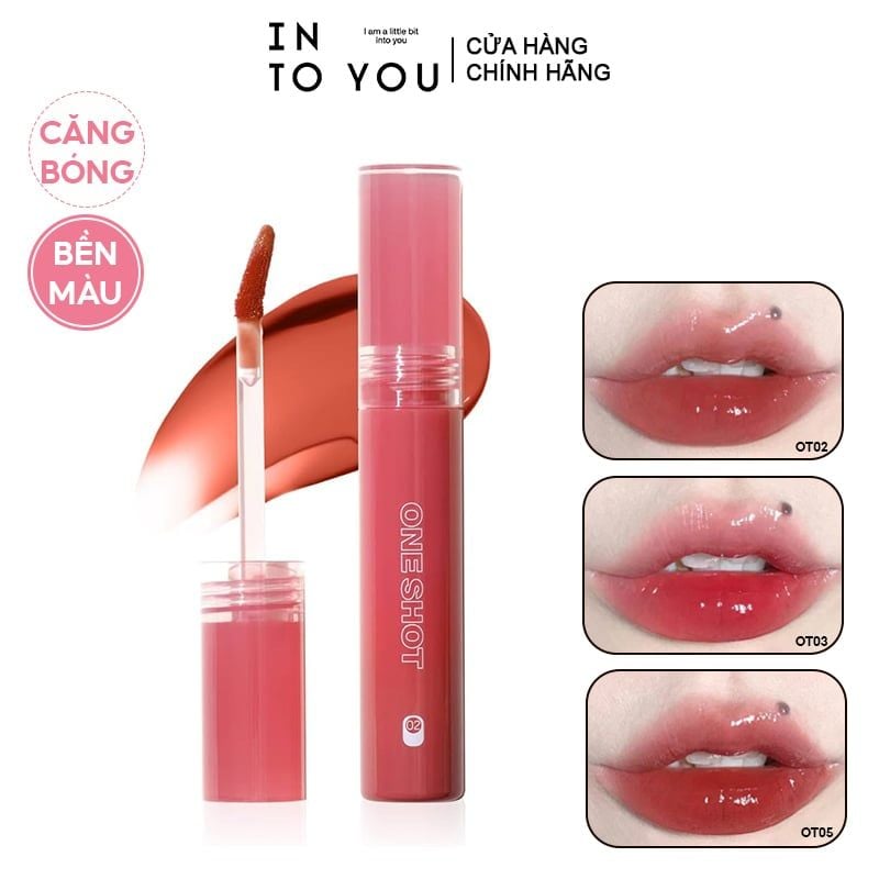 Son Tint Bóng Bền Màu Into You One Shot Lip Tint 2.2g