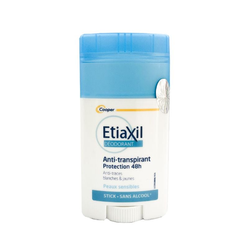 Lăn Khử Mùi Hằng Ngày Dạng Sáp Etiaxil Deodorant Douceur 48H Peaux Sensibles Stick 40g (Che tên sản phẩm khi giao hàng)