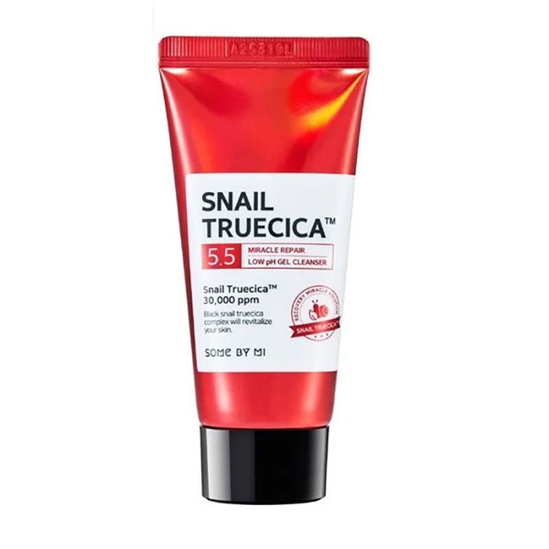 Sữa Rửa Mặt Dạng Gel Hỗ Trợ Phục Hồi Da Some by Mi Snail Truecica Miracle Repair Low PH Gel Cleanser