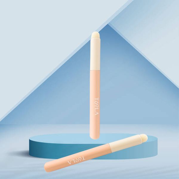  [NHẬP KHẨU] Cọ TOOLA Tán Son Môi, Che Khuyết Điểm Đầu Tròn Siêu Mịn Đa Năng Brush 