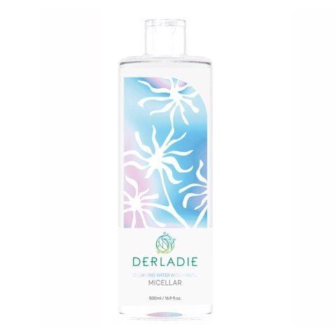 [Phiên Bản Nâng Cấp] Nước Tẩy Trang Derladie Làm Sạch Da,  Dịu Nhẹ Cleansing Water Witch Hazel Micellar 500ml