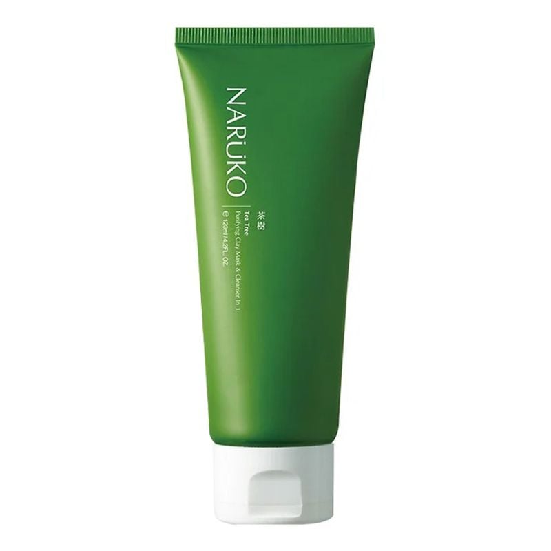 Sữa Rửa Mặt Naruko Dạng Bùn Chiết Xuất Tràm Trà Tea Tree Purifying Clay Mask & Cleanser In 1 120g