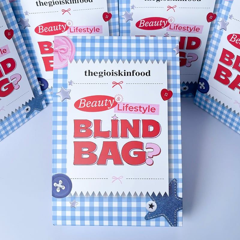 [NEW][BLIND BAG] Túi Mù Giấy Beauty & Lifestyle - MUA 1 ĐƯỢC 3
