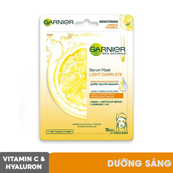  Mặt Nạ Tinh Chất Garnier Chiết Xuất Thiên Nhiên Serum Mask 28g 