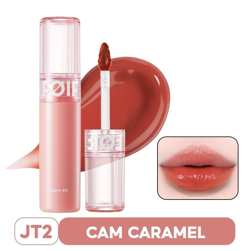 Son Tint Bóng Thuần Chay, Ẩm Mọng, Bền Màu FOIF Juicy Fit Tint