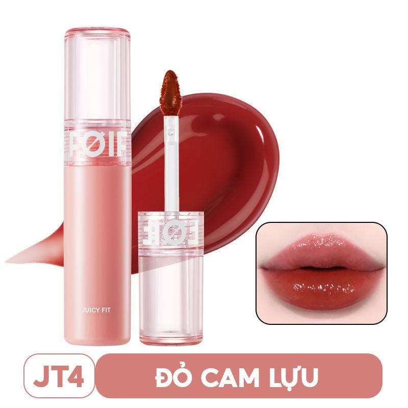 [FOIF by MERZY] Son Tint Bóng Thuần Chay, Ẩm Mọng, Bền Màu FOIF Juicy Fit Tint 3g