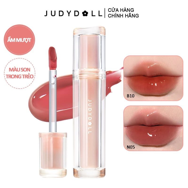 Son Tint Bóng Judydoll Iced Tea Watery Lip Gloss 2.4g