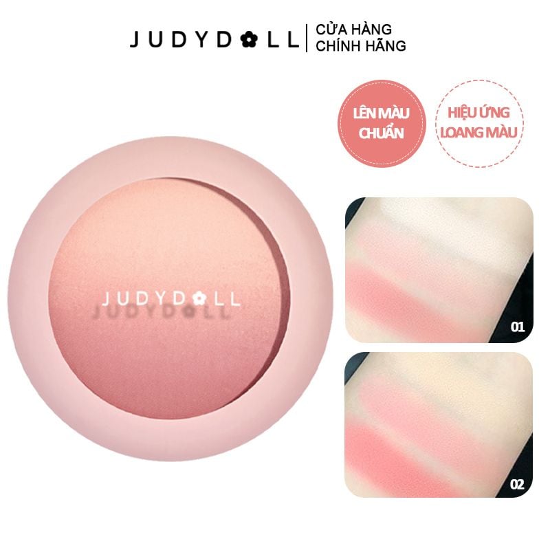 Phấn Má Hồng Chuyển Màu Siêu Mịn Judydoll Gradual Powder Blusher 4.3g