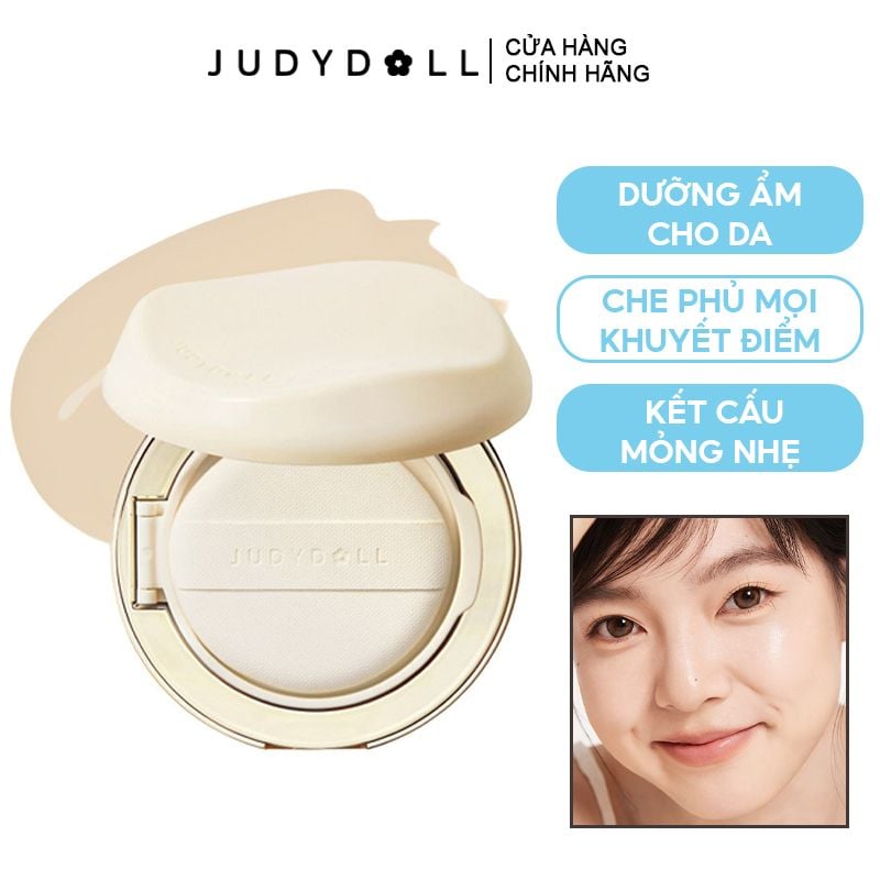 Phấn Nước Dưỡng Ẩm, Che Phủ Tốt Judydoll Moisturizing Cushion Foundation 14g