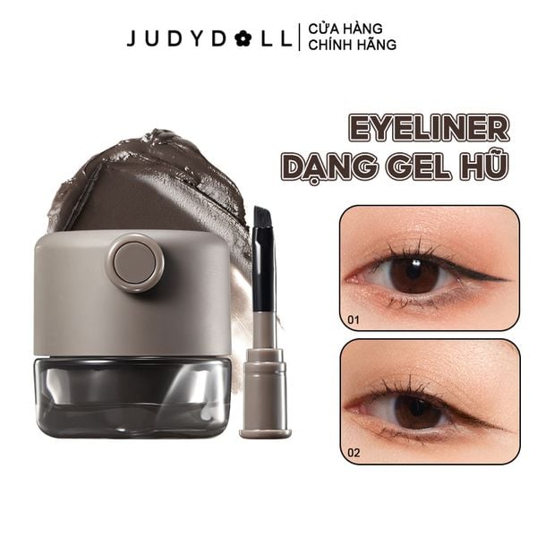 Gel Kẻ Mắt Dạng Hũ Lâu Trôi Judydoll Eyeliner Gel 7.5g
