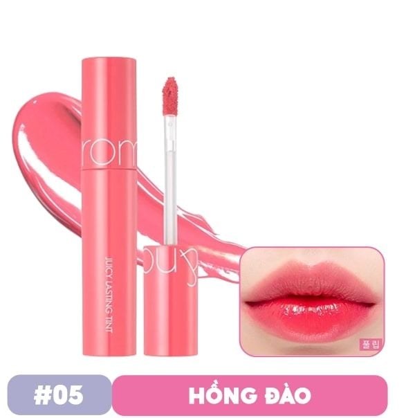 [MÀU 1-33] Son Tint Lì Romand Juicy Lasting Tint 5.5g