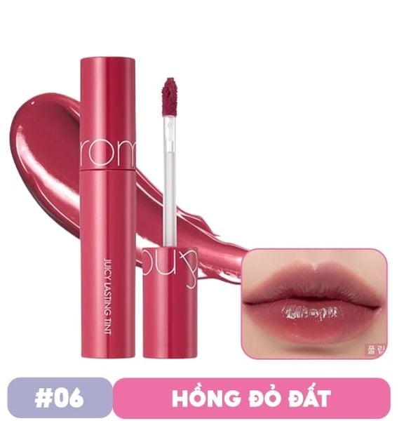 [NEW][Màu 1-39] Son Tint Lì Romand Căng Bóng The Juicy Lasting Tint