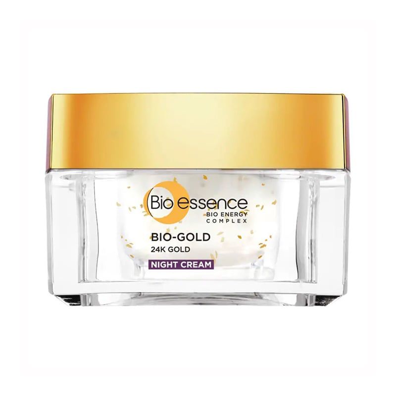 Kem Dưỡng Ban Đêm Cải Thiện Nếp Nhăn Chiết Xuất Vàng 24k Bio-essence Bio-Gold Night Cream 40g