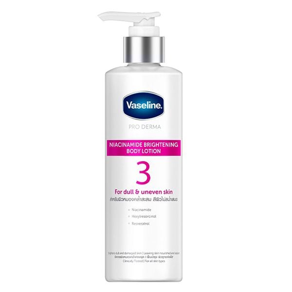 Sữa Dưỡng Thể Cấp Ẩm, Dưỡng Da Sáng Mịn Vaseline Pro Derma 250ml