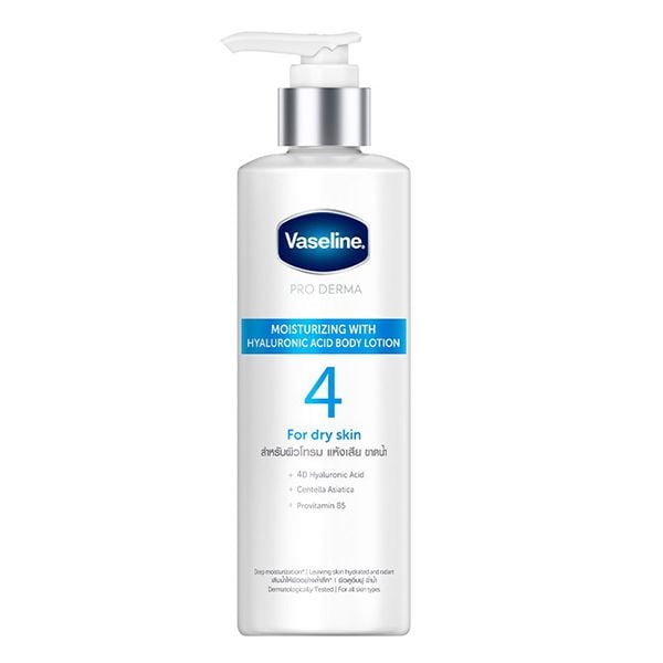 Sữa Dưỡng Thể Vaseline Cấp Ẩm, Dưỡng Da Sáng Mịn Pro Derma 250ml