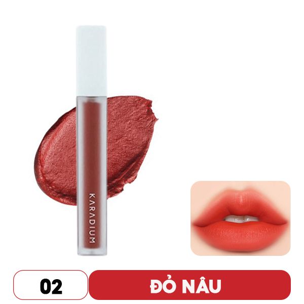 Son Kem Lì, Mịn Mượt Môi Karadium Movie Queen Blur Matte Lip 3.4g