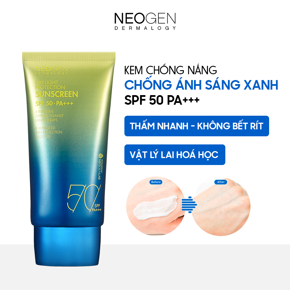 Kem Chống Nắng Neogen Bảo Vệ Chuyên Sâu Dermalogy Day-Light Protection Sunscreen SPF50+/PA+++ 50ml