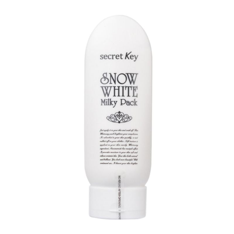 Kem Ủ Trắng Da Secret Key Dành Cho Mặt Và Cơ Thể Snow White Milky Pack 200g