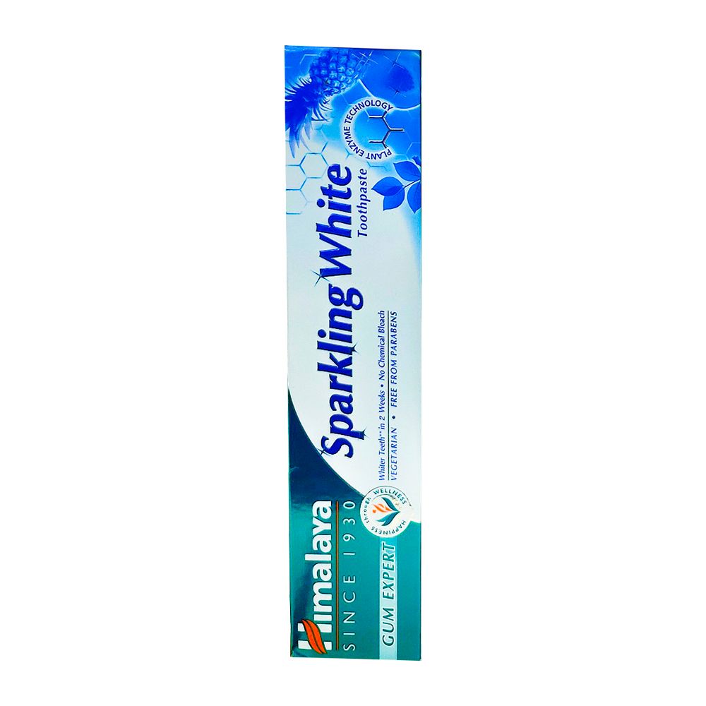 Kem Đánh Răng Giúp Răng Trắng Sáng, Loại Bỏ Mùi Hôi Himalaya Toothpaste 100g