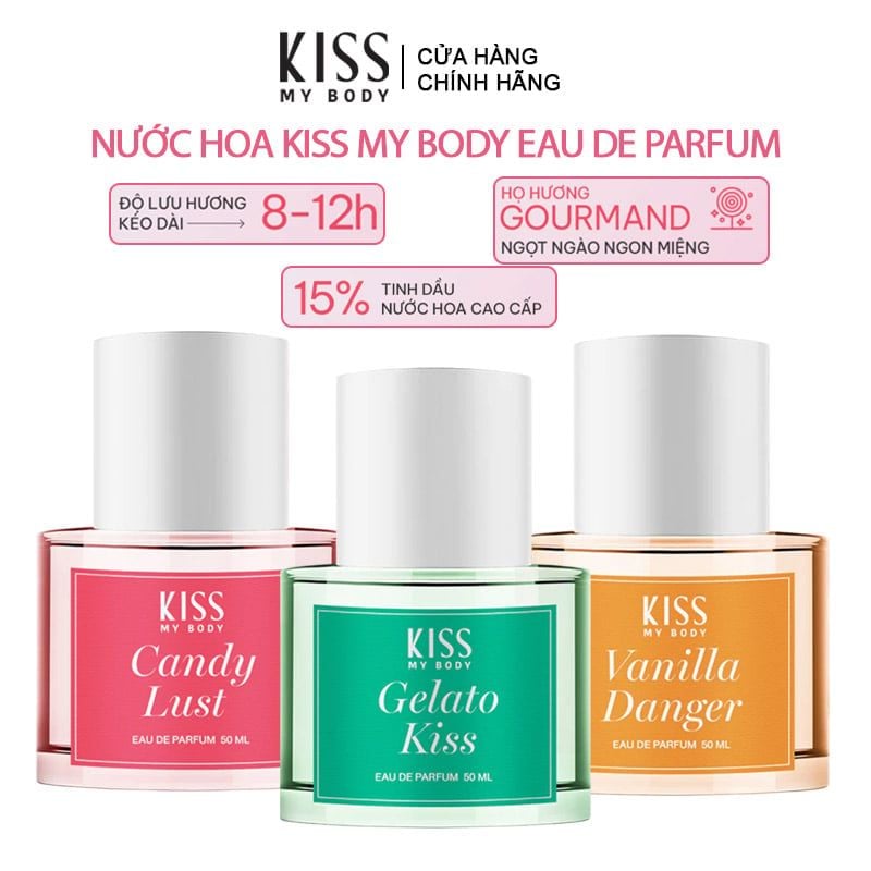 Nước Hoa Nữ Kiss My Body Eau De Parfum 50ml