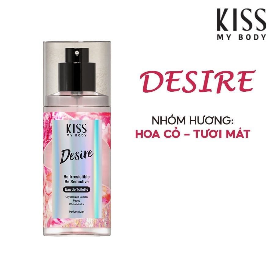 Xịt Thơm Toàn Thân Hương Nước Hoa Kiss My Body 88ml