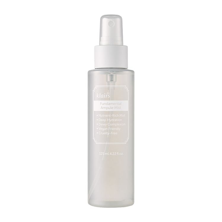Xịt Khoáng Klairs Dưỡng Ẩm, Làm Dịu Da Fundamental Ampule Mist 125ml