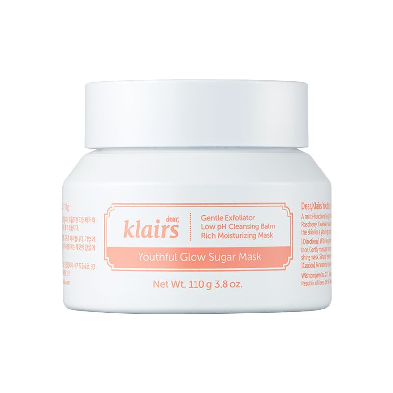 Mặt Nạ Klairs Loại Bỏ Tế Bào Chết Chiết Xuất Bưởi Youthful Glow Sugar Mask 110g