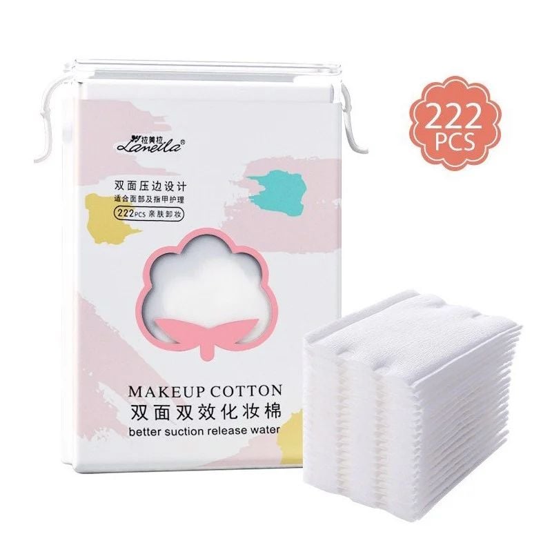 [NHẬP KHẨU] Bông Tẩy Trang Lameila Đa Năng, Đắp Lotion Mask, Toner Mask, Mềm Mịn Thấm Hút Cực Tốt