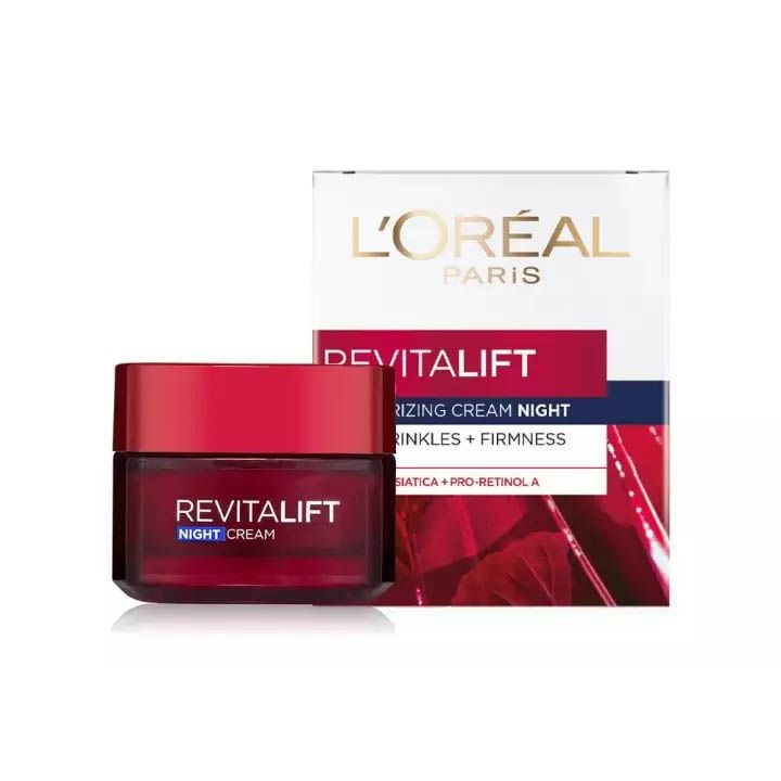 Kem Dưỡng Ngăn Ngừa Lão Hòa Ban Đêm L'Oreal Revitalift Moisturizing Cream Night 50ml