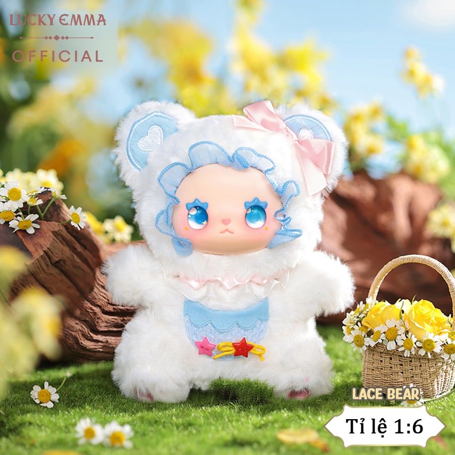 Móc Khóa Gấu Bông Lucky Emma Lovely Emma Pocket Zoo Series - MJ-000081
