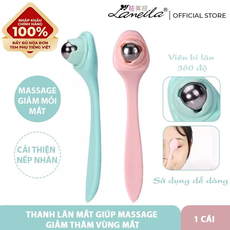 [NHẬP KHẨU] Thanh Lăn Mắt Giúp Massage, Giảm Thâm, Cải Thiện Nếp Nhăn Vùng Da Mắt LMLTOP M1059 (Màu ngẫu nhiên)