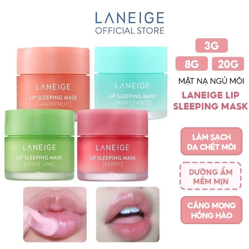 Mặt Nạ Ngủ Cho Môi Laneige Lip Sleeping Mask